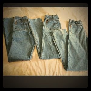 P10E Lot of 3 Cinch Mens bronze Label Size 32×40 B